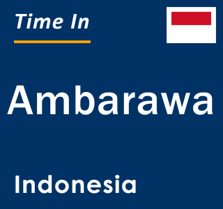 Current local time in Ambarawa, Indonesia