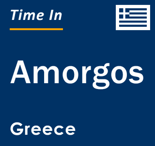 Current local time in Amorgos, Greece