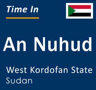 Current local time in An Nuhud, West Kordofan State, Sudan