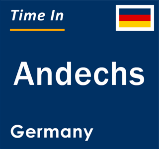 Current local time in Andechs, Germany