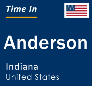 Current local time in Anderson, Indiana, United States