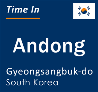 Current local time in Andong, Gyeongsangbuk-do, South Korea