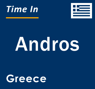 Current local time in Andros, Greece