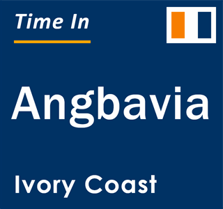 Current local time in Angbavia, Ivory Coast