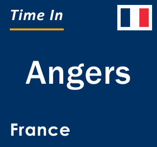 Current local time in Angers, France