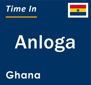 Current local time in Anloga, Ghana