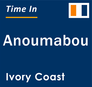 Current local time in Anoumabou, Ivory Coast