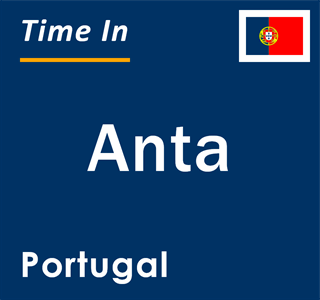 Current local time in Anta, Portugal