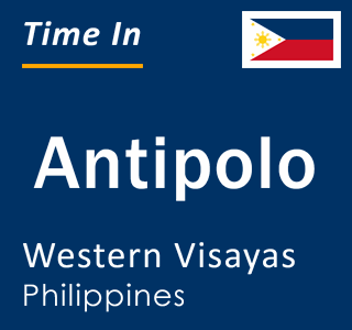 Current local time in Antipolo, Western Visayas, Philippines