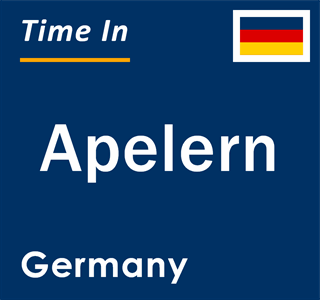 Current local time in Apelern, Germany