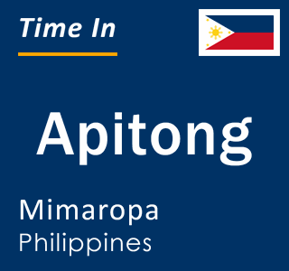 Current local time in Apitong, Mimaropa, Philippines