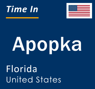 Current local time in Apopka, Florida, United States