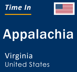 Current local time in Appalachia, Virginia, United States