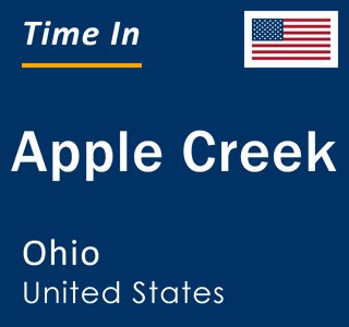 Current local time in Apple Creek, Ohio, United States