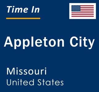 Current local time in Appleton City, Missouri, United States