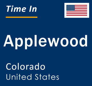 Current local time in Applewood, Colorado, United States