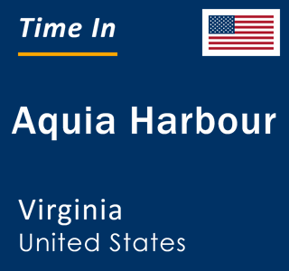 Current local time in Aquia Harbour, Virginia, United States