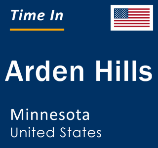 Current local time in Arden Hills, Minnesota, United States