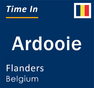 Current local time in Ardooie, Flanders, Belgium