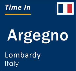 Current local time in Argegno, Lombardy, Italy