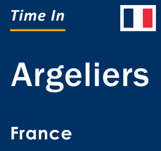 Current local time in Argeliers, France