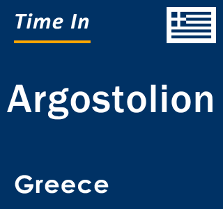 Current local time in Argostolion, Greece