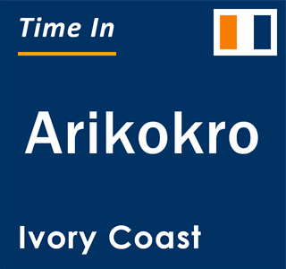 Current local time in Arikokro, Ivory Coast