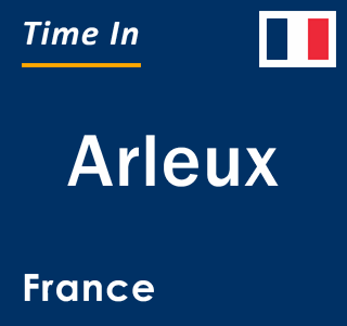 Current local time in Arleux, France