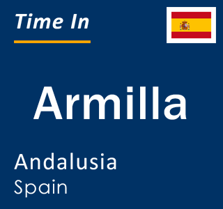 Current local time in Armilla, Andalusia, Spain