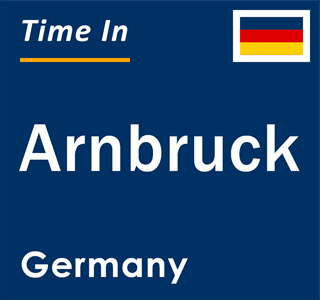 Current local time in Arnbruck, Germany