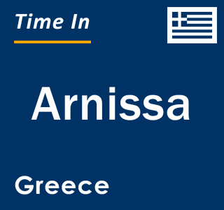 Current local time in Arnissa, Greece