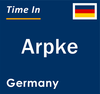 Current local time in Arpke, Germany