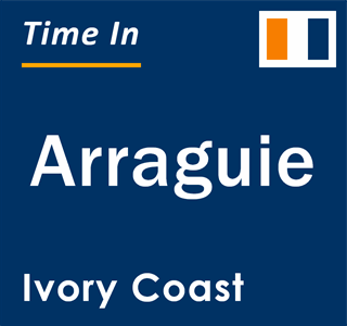 Current local time in Arraguie, Ivory Coast