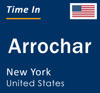 Current local time in Arrochar, New York, United States