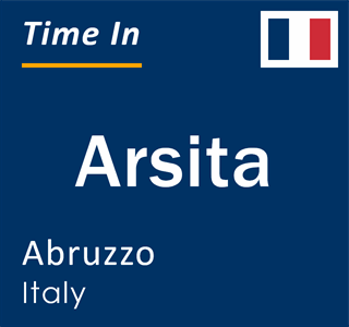 Current local time in Arsita, Abruzzo, Italy