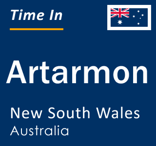 Current local time in Artarmon, New South Wales, Australia