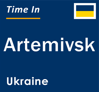 Current local time in Artemivsk, Ukraine