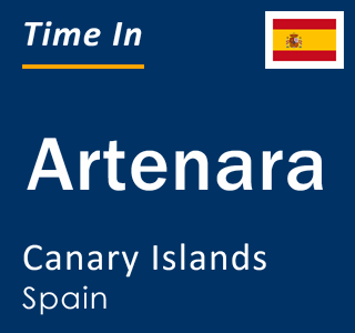 Current local time in Artenara, Canary Islands, Spain