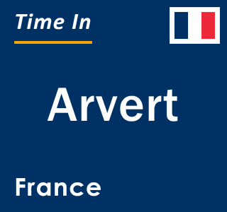 Current local time in Arvert, France