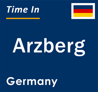 Current local time in Arzberg, Germany