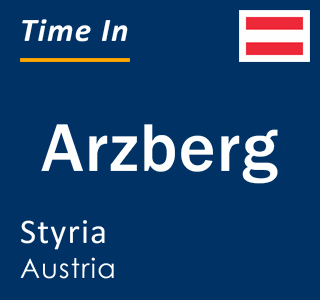 Current local time in Arzberg, Styria, Austria