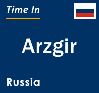 Current local time in Arzgir, Russia