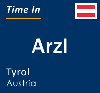 Current local time in Arzl, Tyrol, Austria