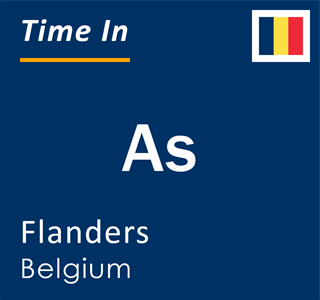 Current local time in As, Flanders, Belgium