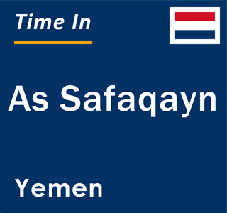 Current local time in As Safaqayn, Yemen