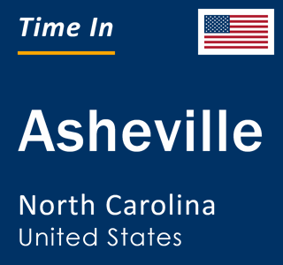 Current local time in Asheville, North Carolina, United States