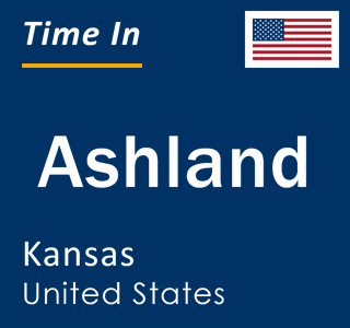 Current local time in Ashland, Kansas, United States