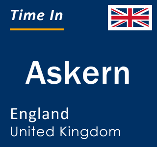 Current local time in Askern, England, United Kingdom