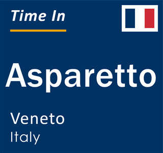 Current local time in Asparetto, Veneto, Italy