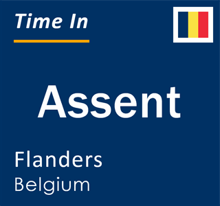 Current local time in Assent, Flanders, Belgium